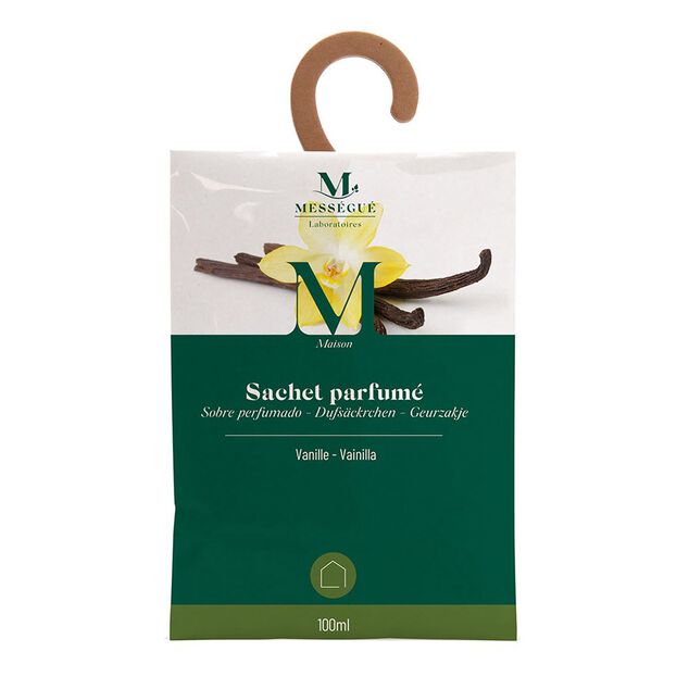 Sachet parfum&eacute; vanille blanc Mess&eacute;gu&eacute; 100ml