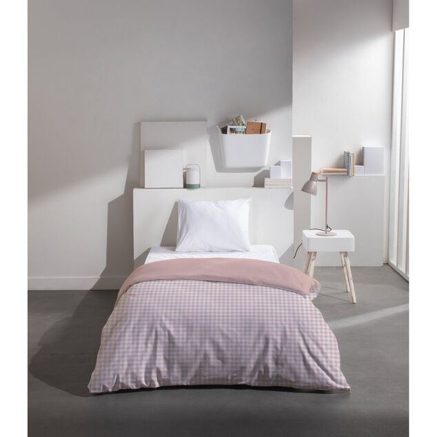 Couette 1 personne 140x200cm imprim&eacute; motif (4 mod&egrave;les)