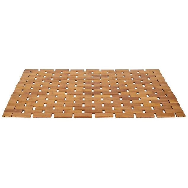 Tapis salle de bain en bambou segments 40x60cm