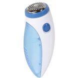 Rasoir textile &eacute;lectrique bleu et blanc