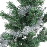 Guirlande de Noël à brins scintillants Gris 3 m