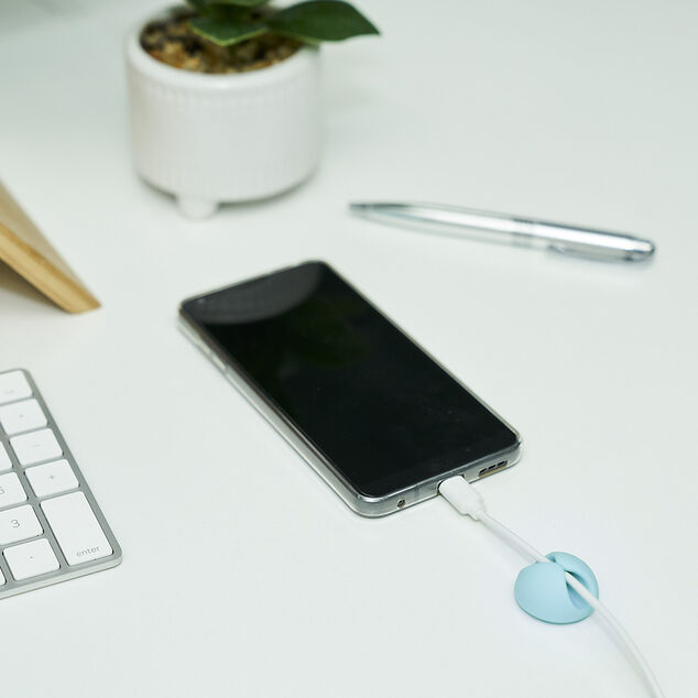 Attache c&acirc;ble de chargeur x3