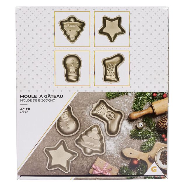 Moule individuel gâteau de Noël
