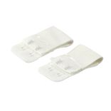 Rallonge de soutien-gorge polyester blanc 30x10mm