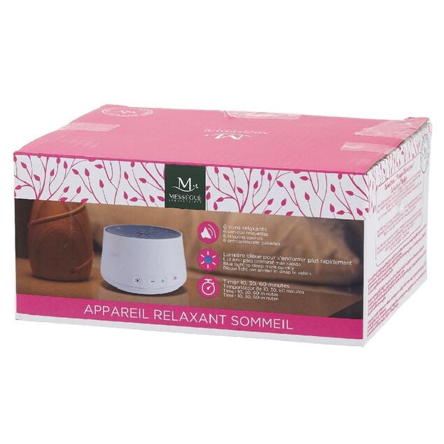 Appareil relaxant pour le sommeil Mess&eacute;gu&eacute;
