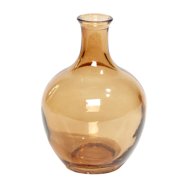 Vase en verre 4x2,5xH11cm (3 mod&egrave;les)