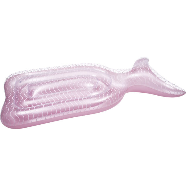 Matelas gonflable sir&egrave;ne rose