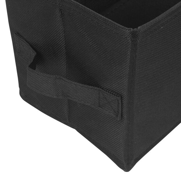 Pani&egrave;re noire rectangulaire Box Cube