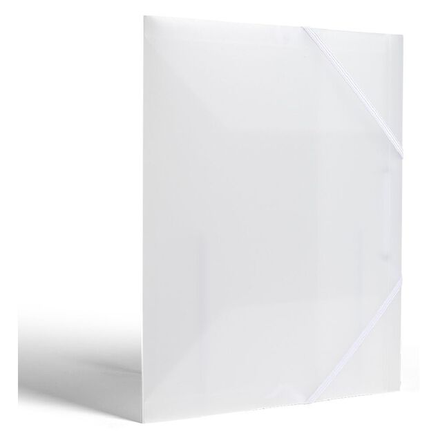 Chemise plastique A4 24x32cm noir ou blanc