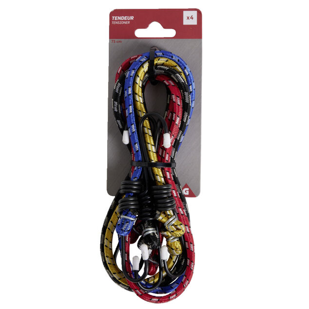 Lot de 4 tendeurs 75cm