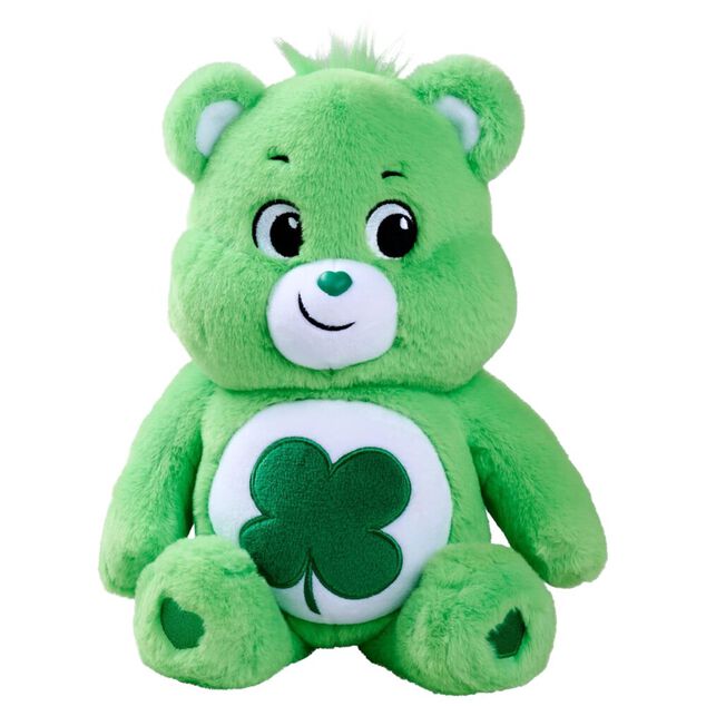 Peluche Bisounours assis multicolores 28x26xH35cm (6 mod&egrave;les)