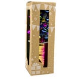 Noeud métallisé x4 avec bolduc