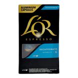 Café capsule L'or Décaféiné 10 doses intensité 6