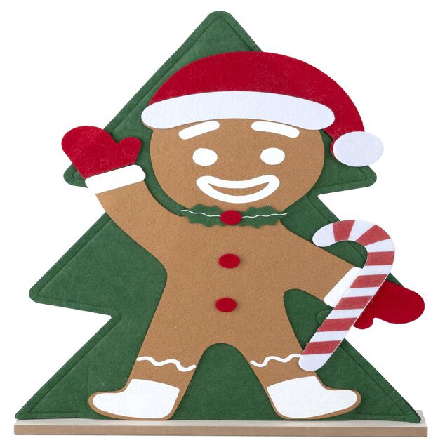 Personnage à poser en feutrine H50cm - 2 modèles