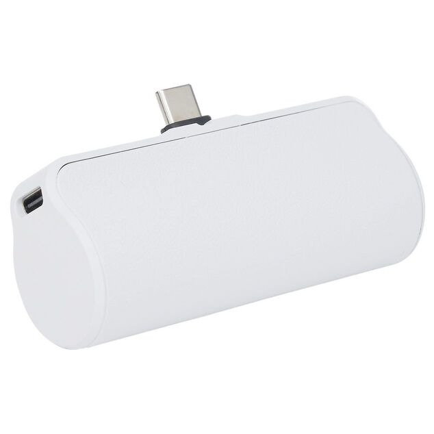 Powerbank mini lightning blanc