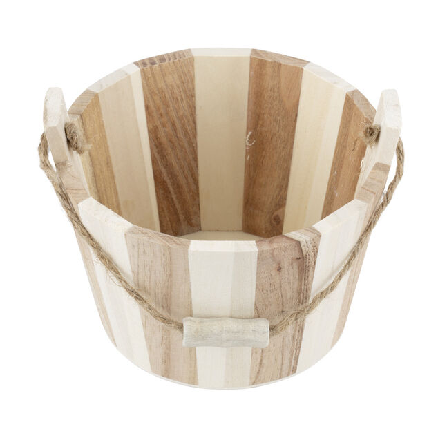 Set de bain 5 pièces seau/brosse/pierre/éponge/fleur de douche