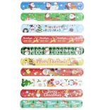 Bracelet slap motif Noël x10 L20cm
