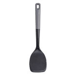 Spatule de cuisine en plastique noir et gris L.35cm