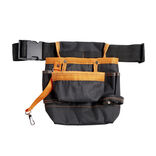 Ceinture porte-outils 7 poches polyester noir et orange