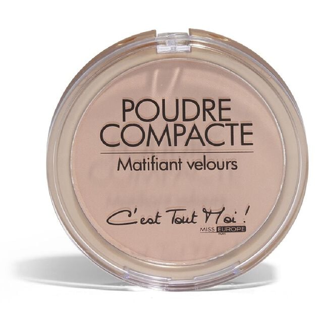 Poudrier rond sans miroir 4 teintes