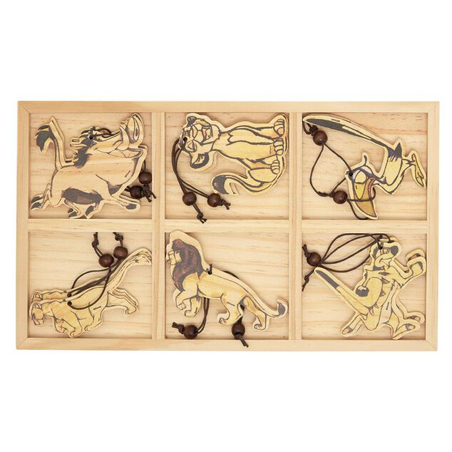 Décoration de Noël Disney Roi Lion à suspendre x12