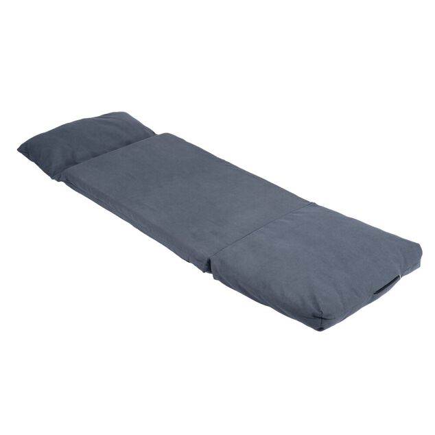 Chauffeuse pliante First grise 220x75xH12cm