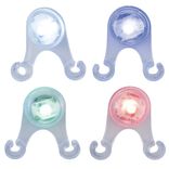 Lumi&egrave;re de camping x4 rouge vert bleu blanc