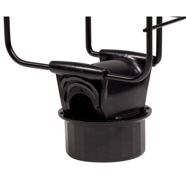 Porte savon filaire noir