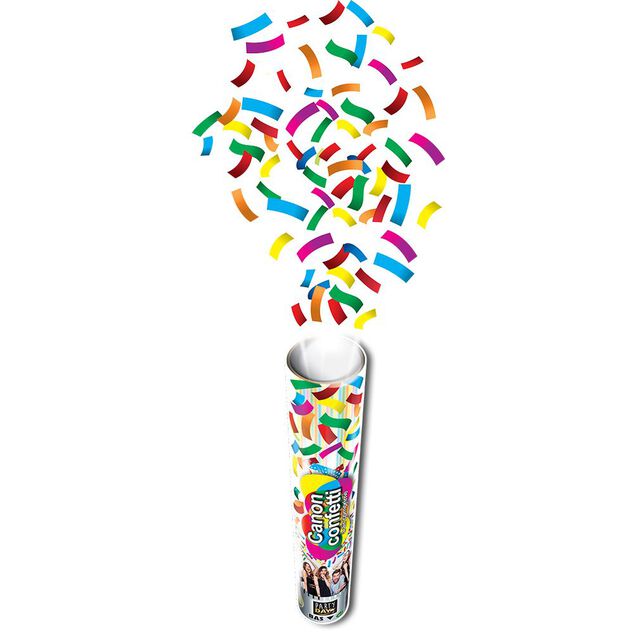 Canon confetti &agrave; air comprim&eacute;