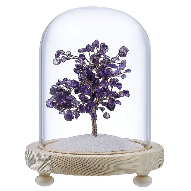 Arbre du bonheur Amethyste violette