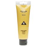 Peinture acrylique jaune ocre