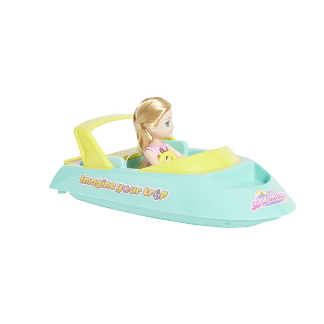 Jouet bateau 9 accessoires