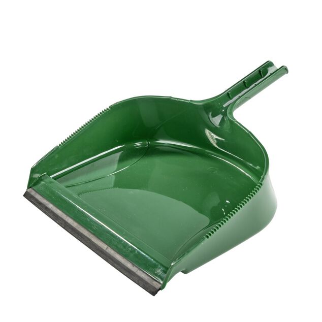 Pelle balayette XXL plastique vert 22x31cm