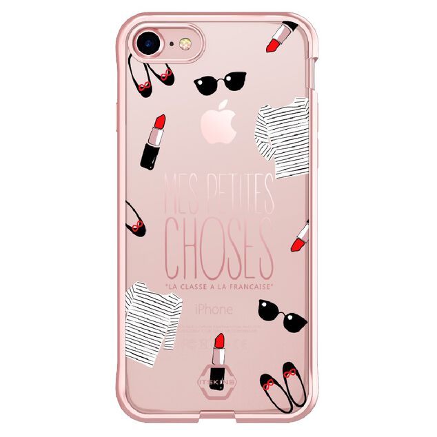 Coque pour IPhone X motif fleur plastique