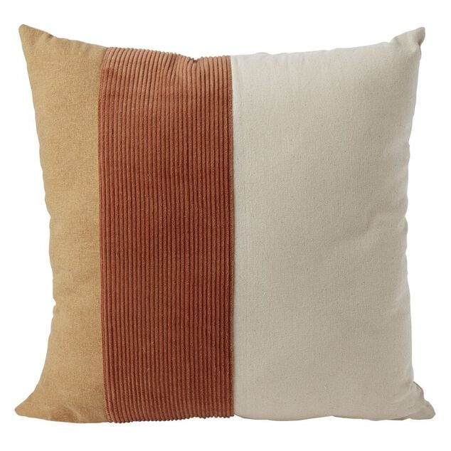 Coussin d&eacute;co tricolore 45x45cm