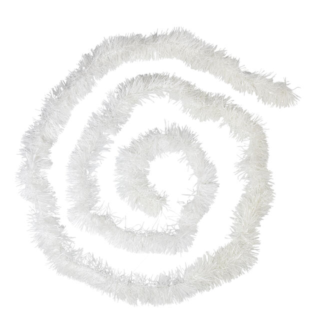 Guirlande de Noël à brins scintillants Blanc 4m