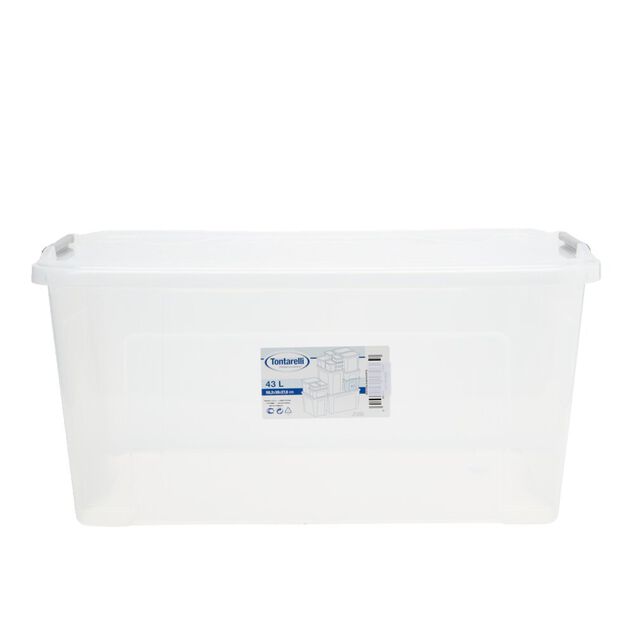 Box de rangement Combi Tontarelli 43 L transparent