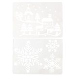 Pochoir de No&euml;l