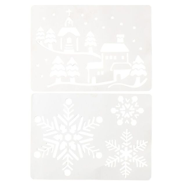 Pochoir de No&euml;l