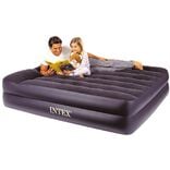 Matelas lit gonflable 2 personnes Intex bleu marine 203x152xH42cm