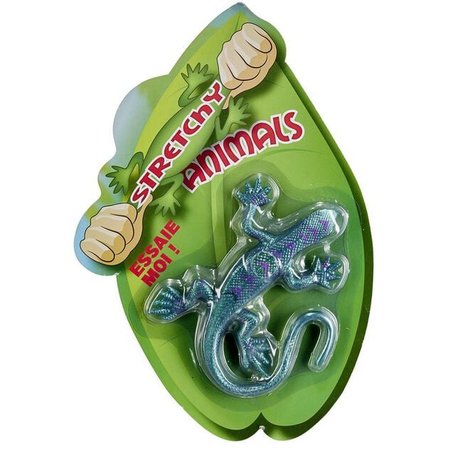 Reptile &eacute;tirable multicolore