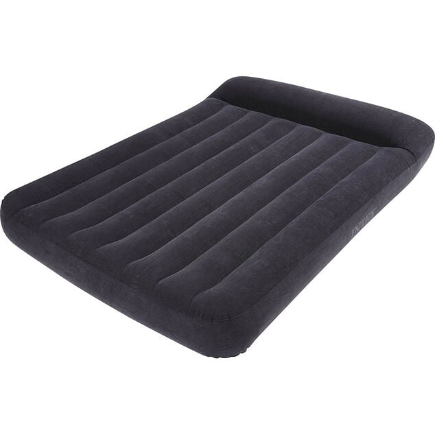 Matelas lit gonflable 2 personnes Intex bleu marine 191x137xH23cm