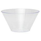 Saladier en plastique transparent