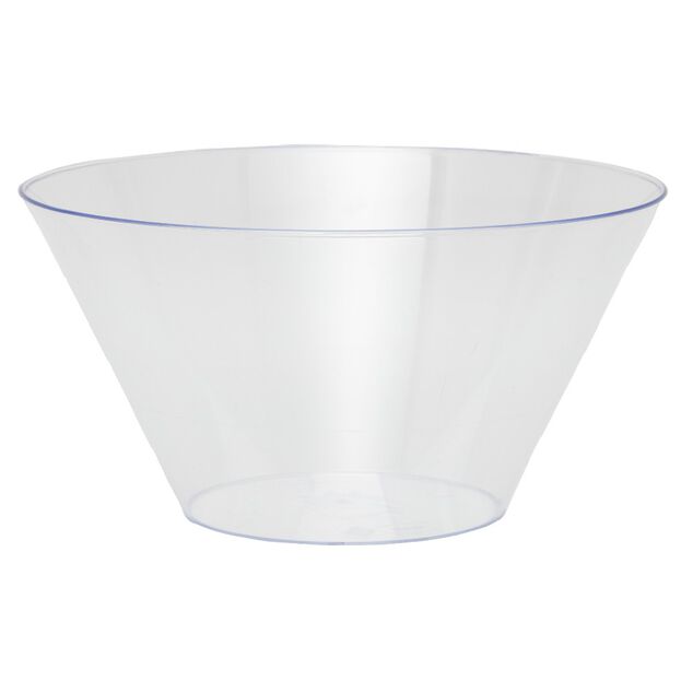 Saladier en plastique transparent