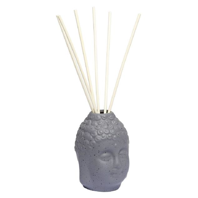 Diffuseur à bâtonnets tête Bouddha en céramique (2 modèles)