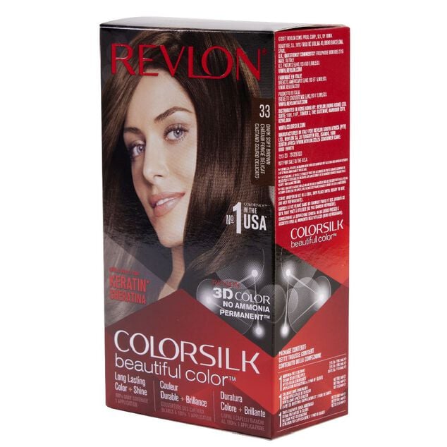 Coloration cheveux Chatain fonc&eacute; 33 Revlon