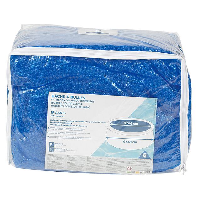 B&acirc;che &agrave; bulles ronde &Oslash;550 cm
