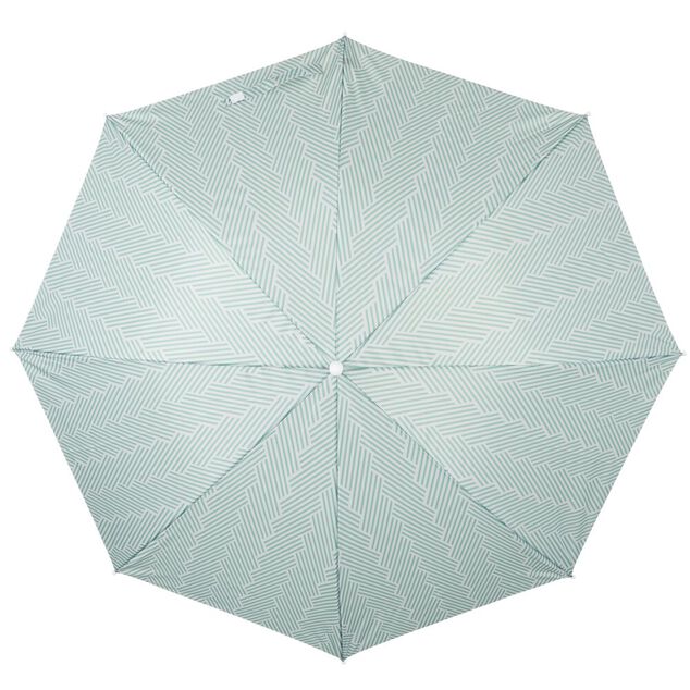 Parasol de plage &agrave; frange &Oslash;106xH80cm