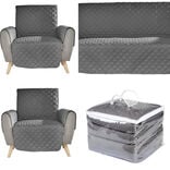 Set protège canapé 3 places et protège fauteuil 1 place x2