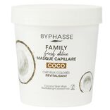 Masque cheveux color&eacute;s Byphasse revitalisant senteur coco 250ml